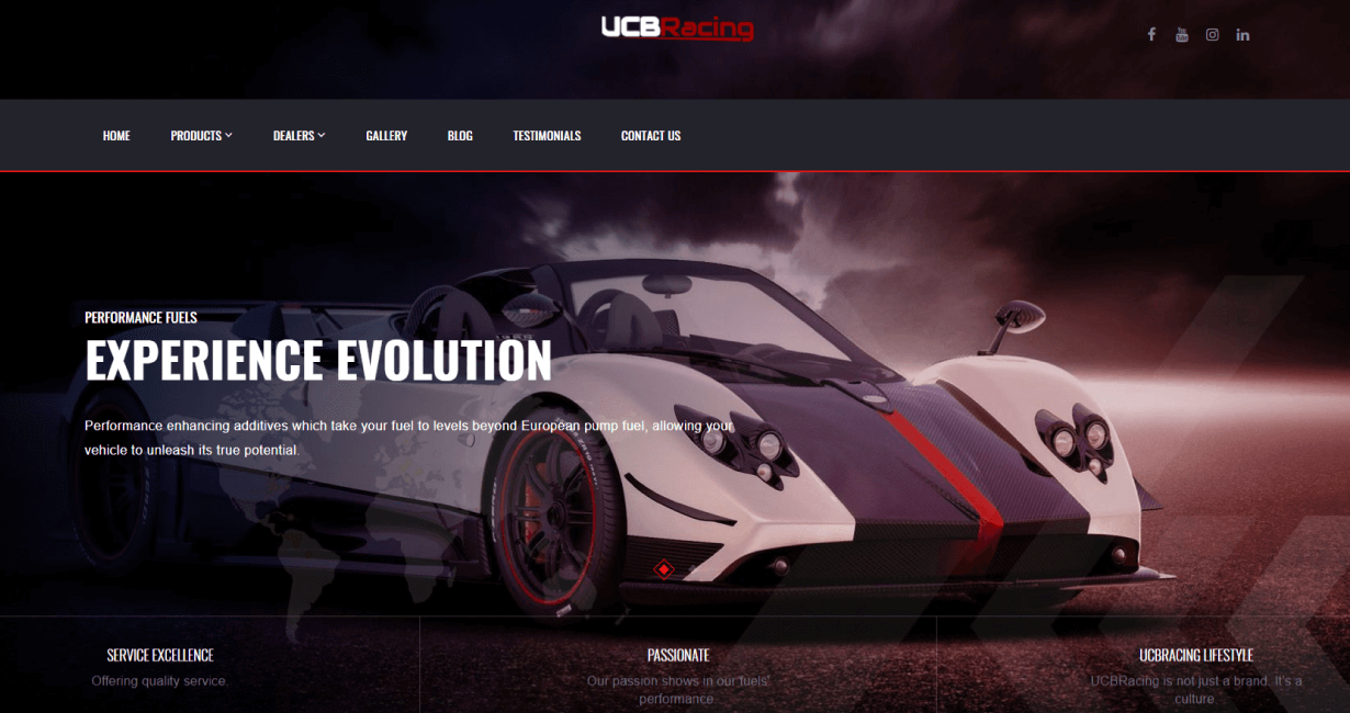 Our portfolio page showcases the work of ZonkeTech